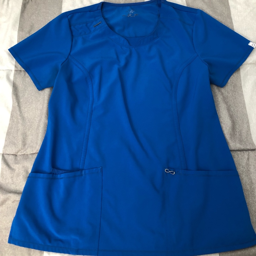 Royal Blue Scrub top